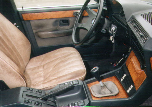 BMW E23 Fahrersitz