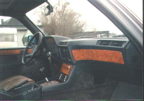 BMW E23 Amaturenbrett 735i