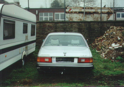 BMW E23 Heckansicht 735i