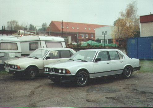 BMW E23 mit Aluett-Alufelgen