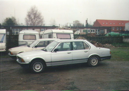 BMW E23 735i mit TRX-Bereifung